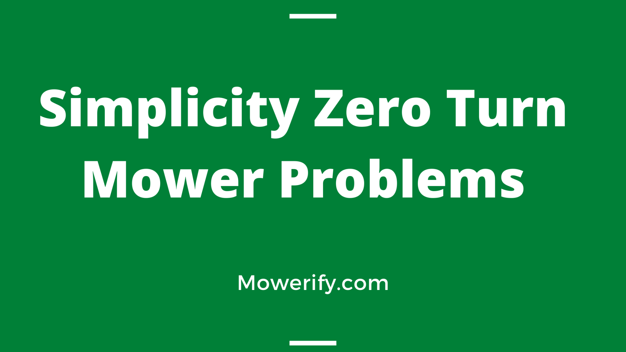 10 Simplicity Zero Turn Mower Problems And Solutions Mowerify